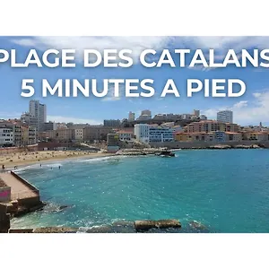 Vue Mer - Proches Plages - Wifi - Deux Marseille