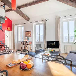 Le Loft Du Panier Design Central Vue Imprenable Marseille